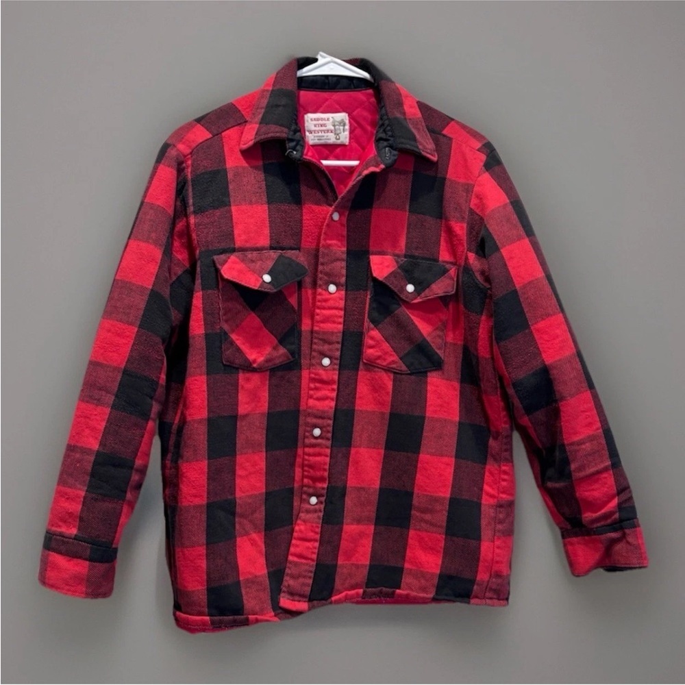 Vintage Plaid Women's Utility Jacket